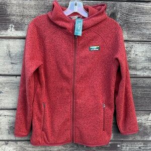 LL Bean sweater fleece hoodie